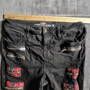 HT Denim Hi-Rise Super Skinny Women’s Jeans Size 19 Waist 32” Inseam 28” Stretch